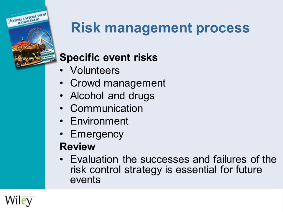 Risk management with special reference to